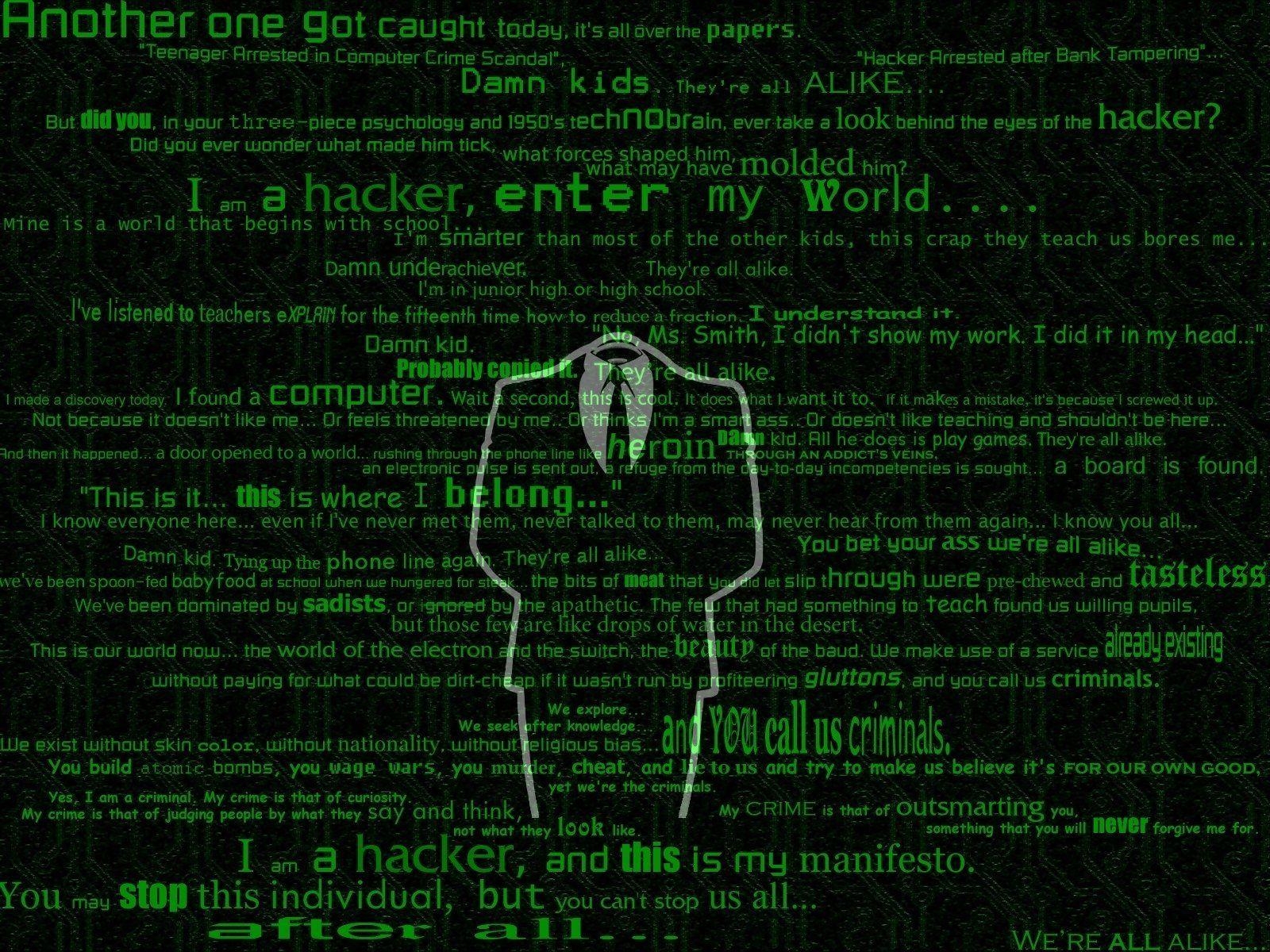 1600x1200 Hacker HD Wallpaper and Background, Desktop