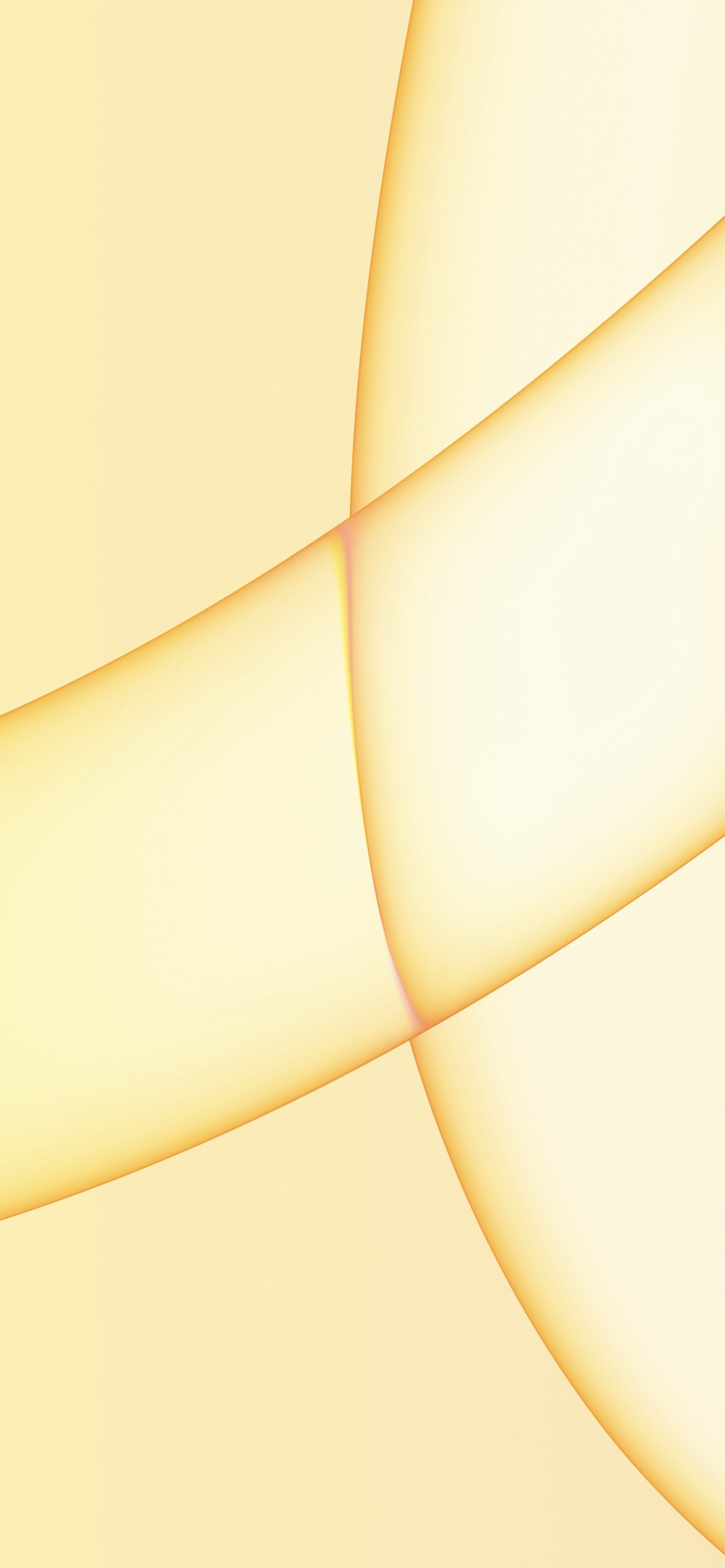 1290x2780 iMac 2021 Wallpaper 4K, Yellow background, Phone