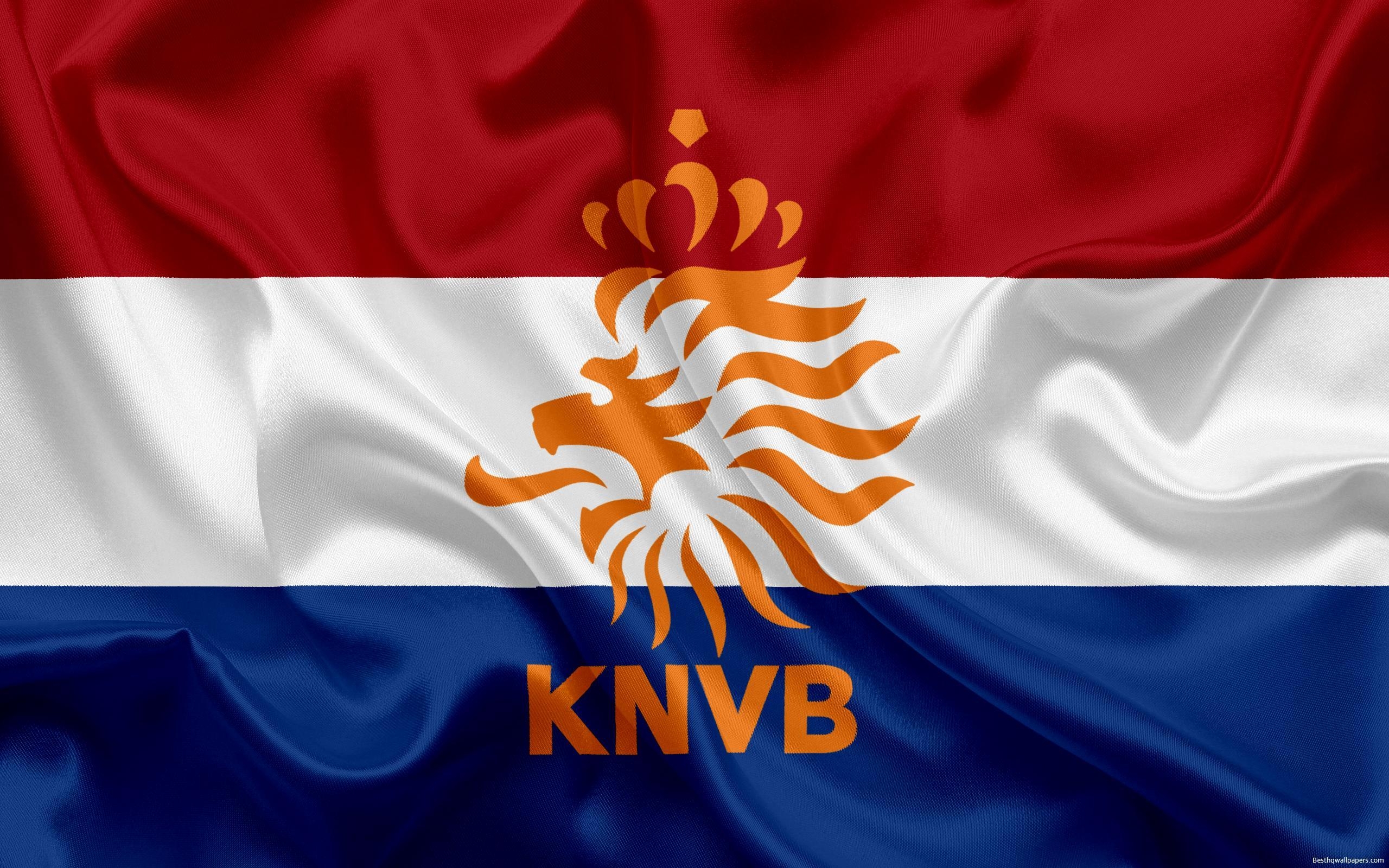 2560x1600 Download wallpaper Netherlands national football team, emblem, logo, Desktop