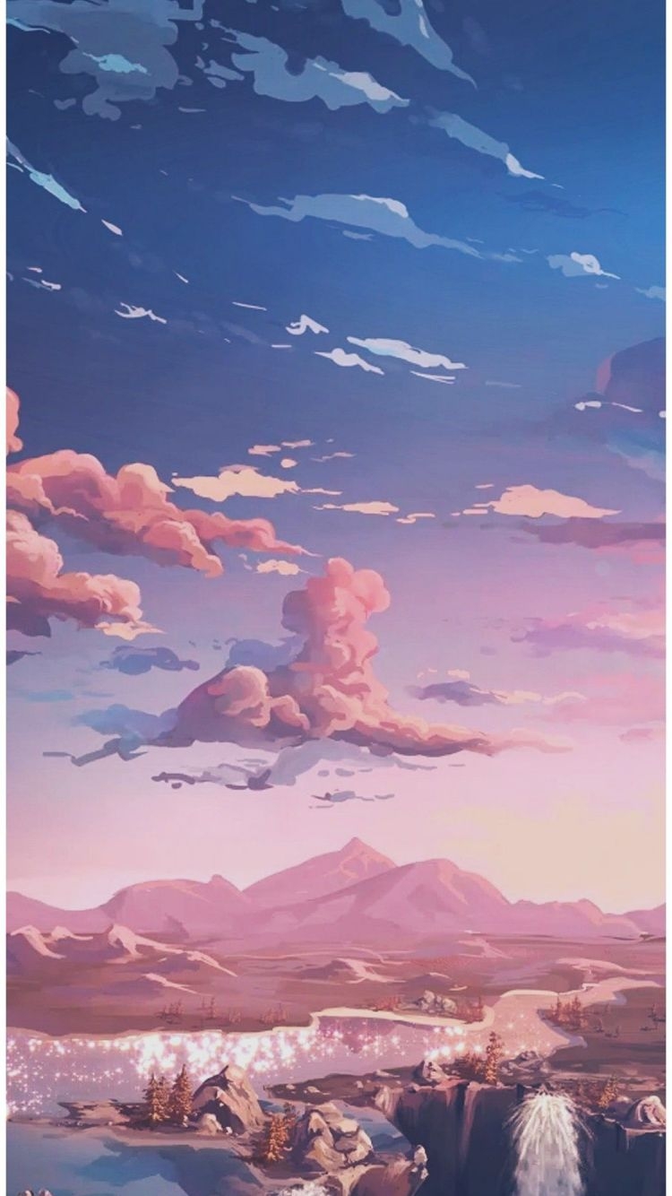 750x1340 Aesthetic Lofi Anime Wallpaper Wallpaper HD, Phone