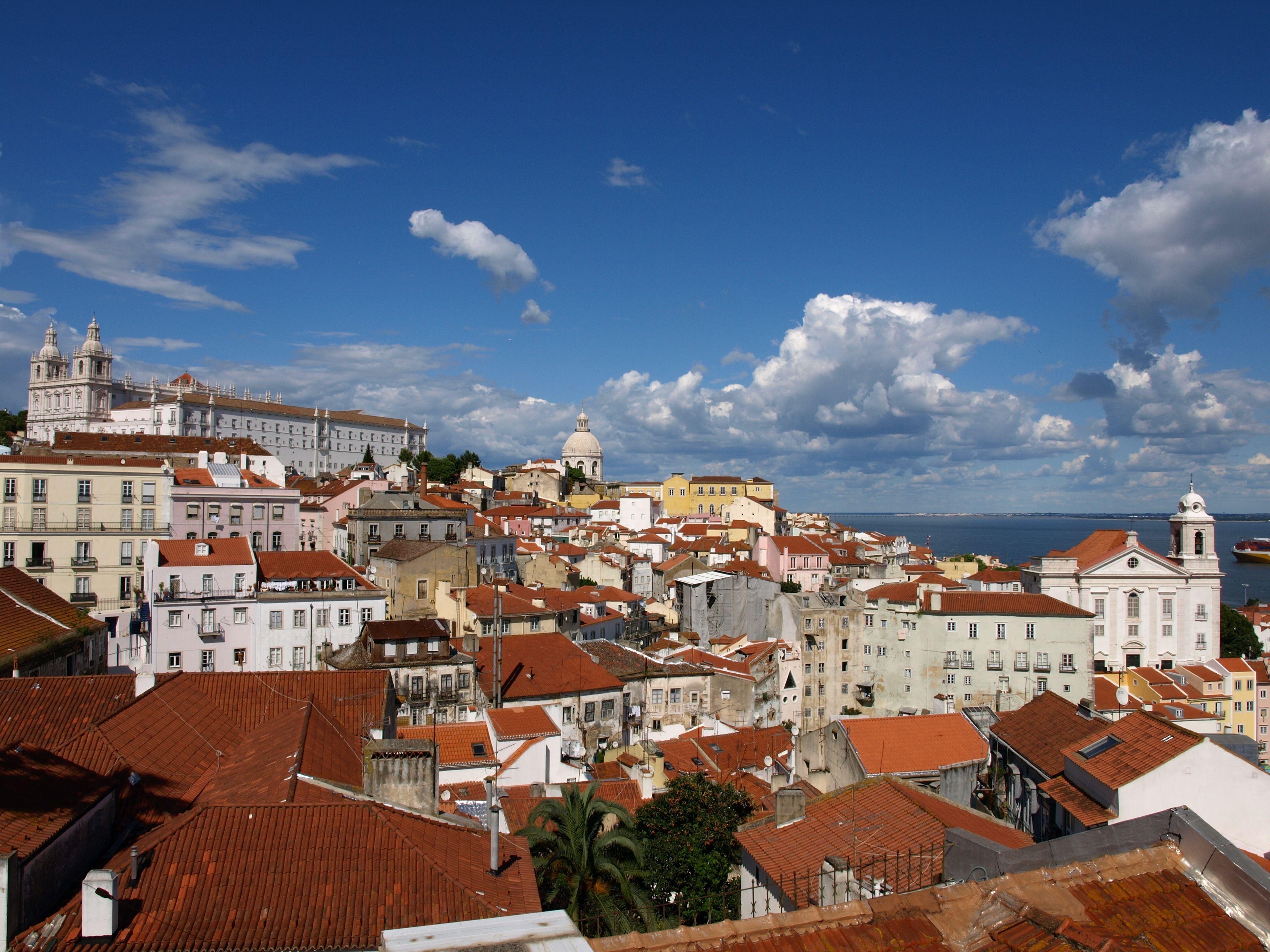 3650x2740 Alfama Lisbon HD Wallpaper, Desktop