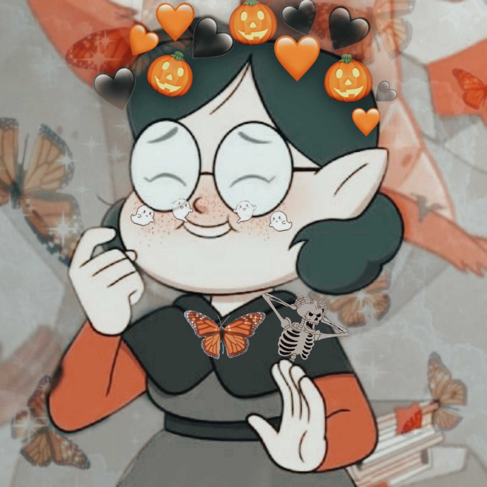 1600x1600 halloweenpfp, Phone