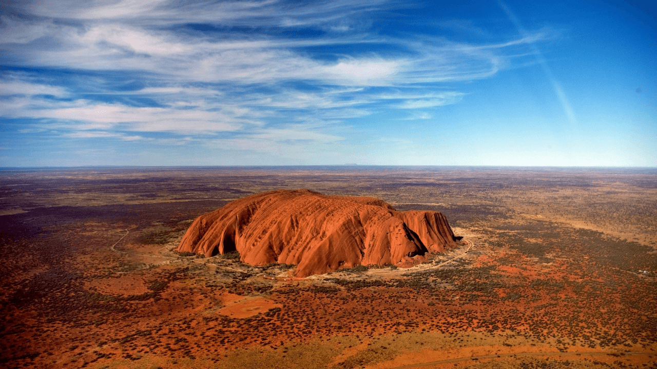 1280x720 Download  uluru, australia, nature, rock, desert, ayers rock, Desktop