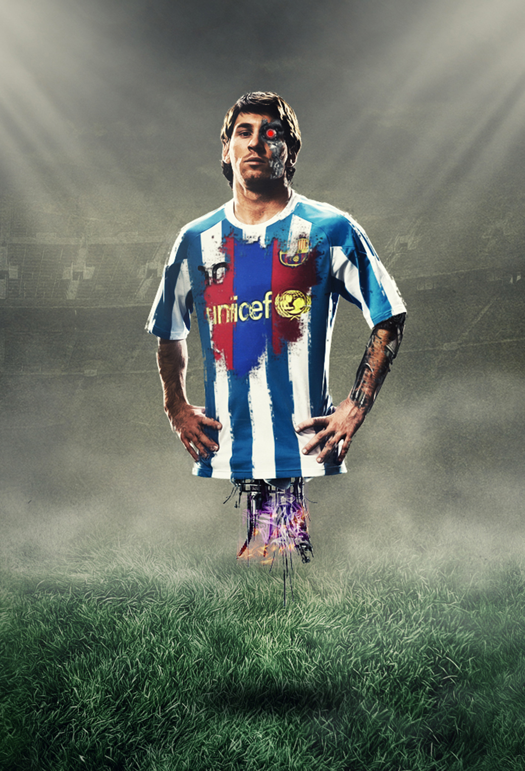 1040x1530 Droid Messi Wallpaper for iPhone Pro Max, X, 6, Phone