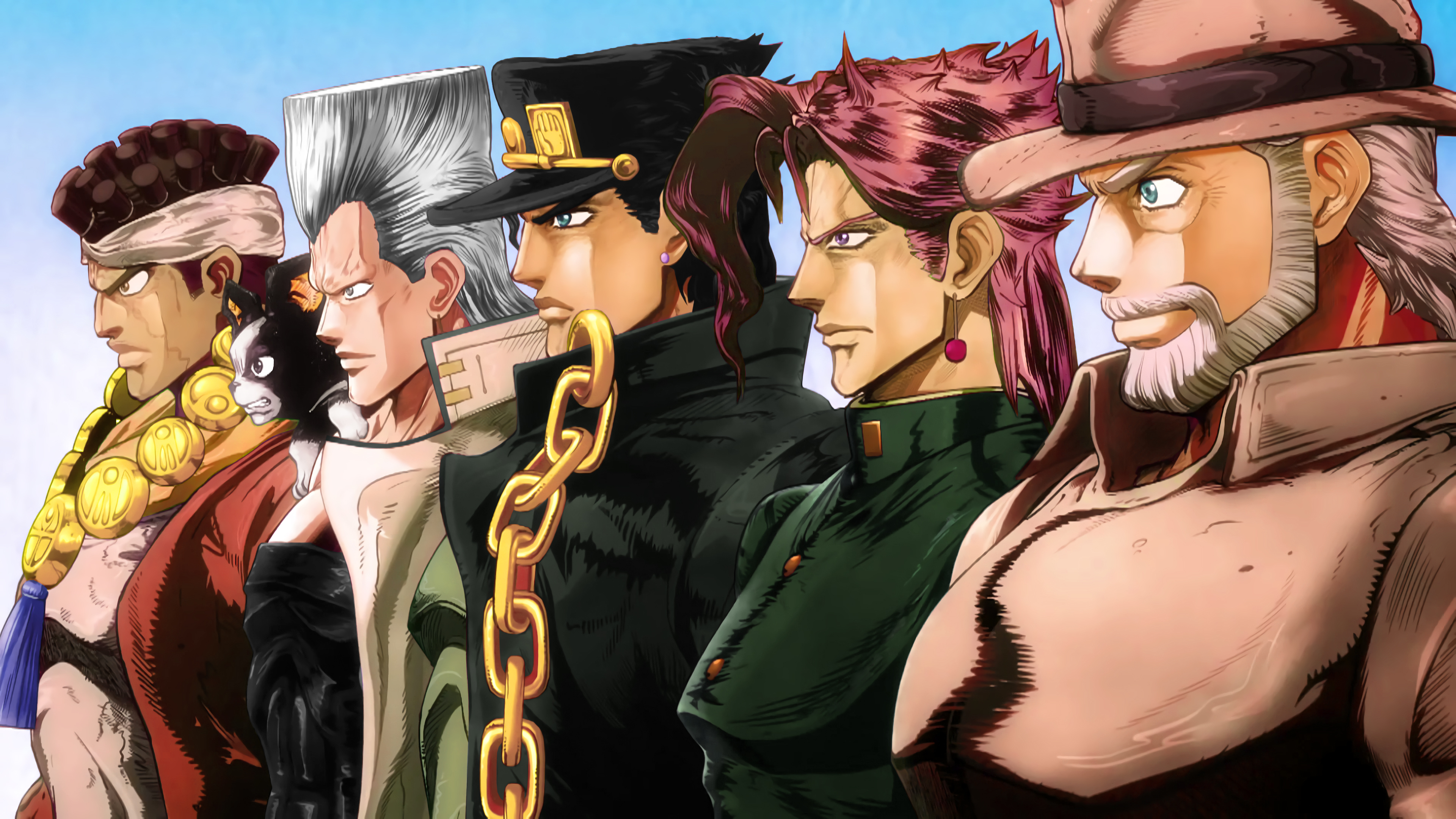 3840x2160 JoJo's Bizarre Adventure: Stardust Crusaders HD Wallpaper and Background, Desktop