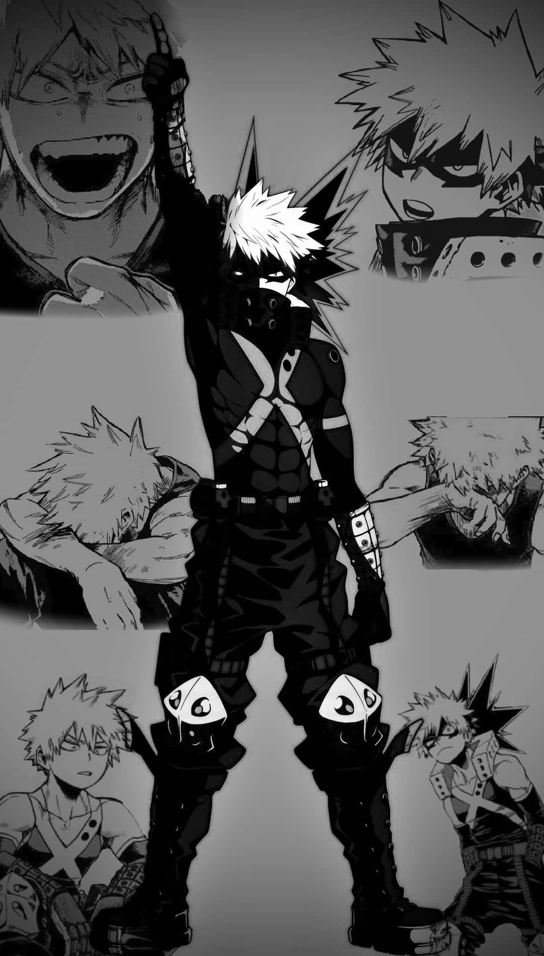 1100x1920 Download Bakugo Manga Standing Wallpaper, Phone