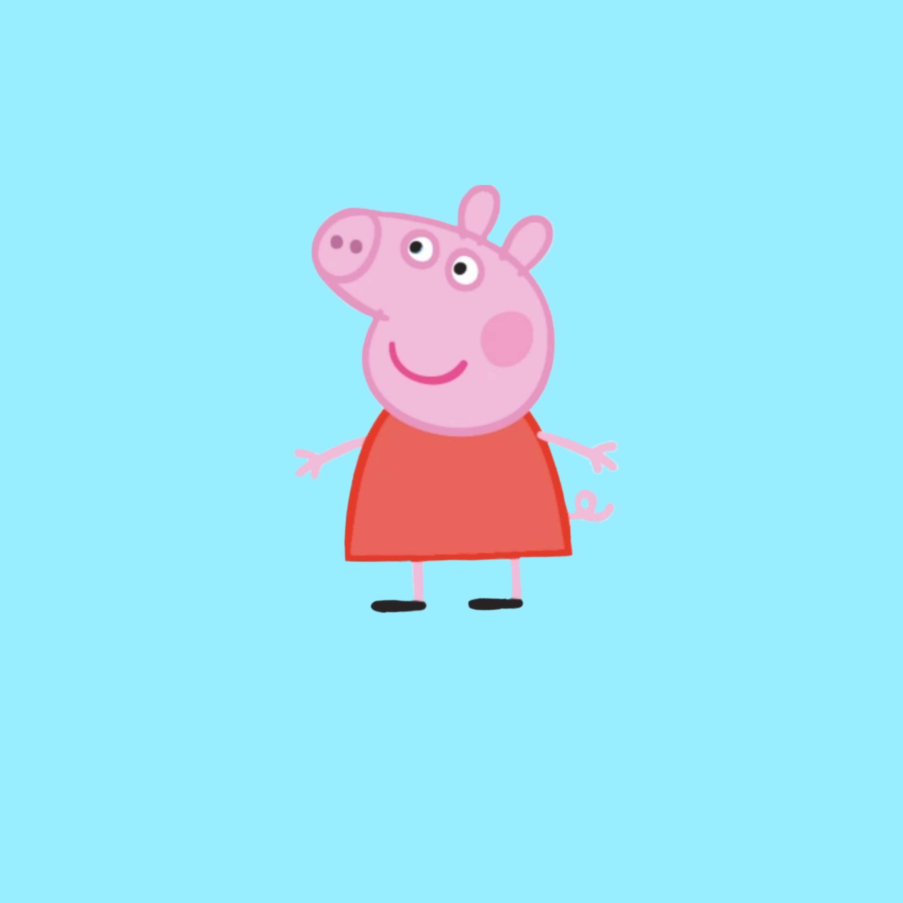 2900x2900 freetoedit peppapig peppapigmeme peppa wallpaper, Phone