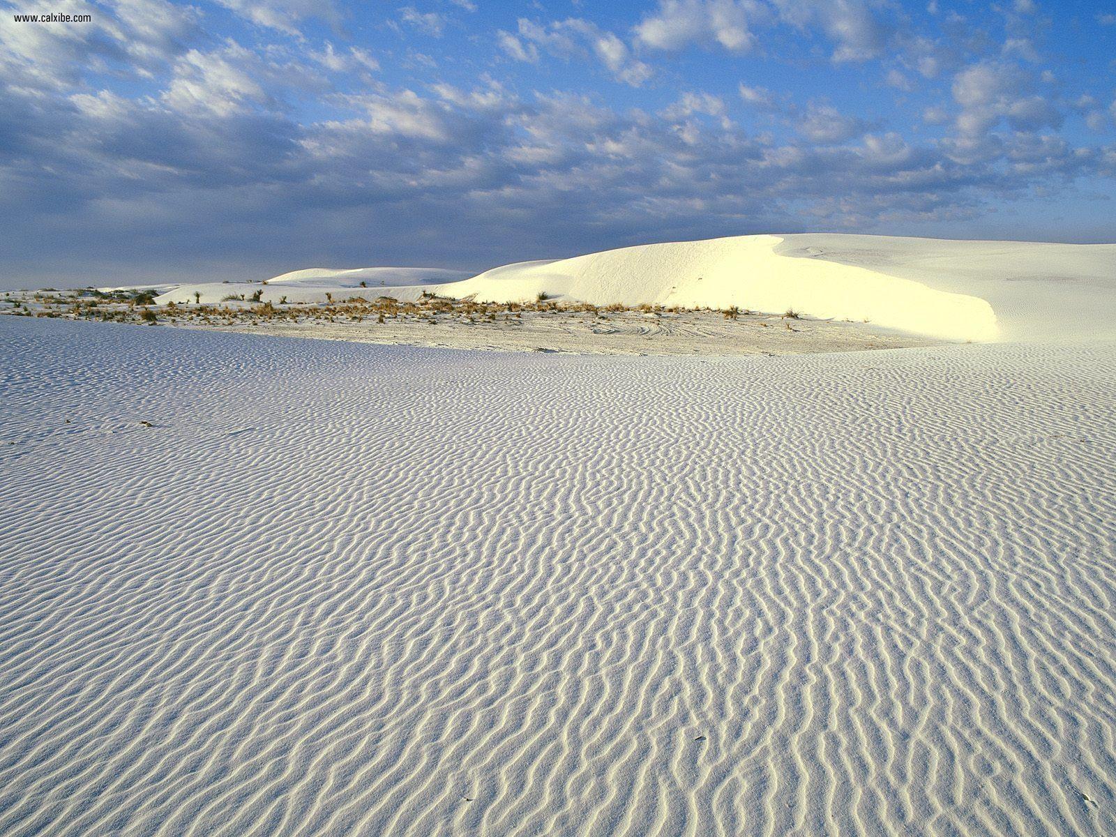 1600x1200 Nature: Gypsum Sand Dunes White Sands National Monument New Mexico, Desktop