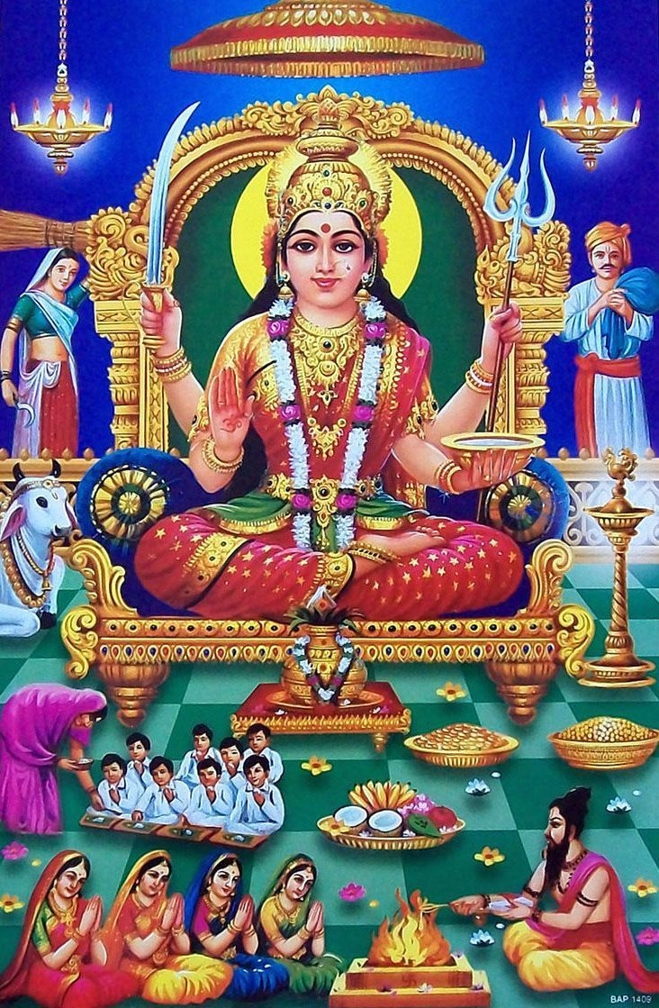 740x1120 Santoshi Maa. Maa wallpaper, Wallpaper free download, Maa image, Phone