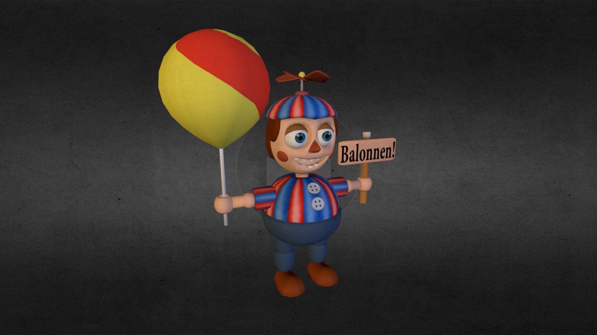 1920x1080 Balloon Boy model by I6NIS [566c4b0], Desktop