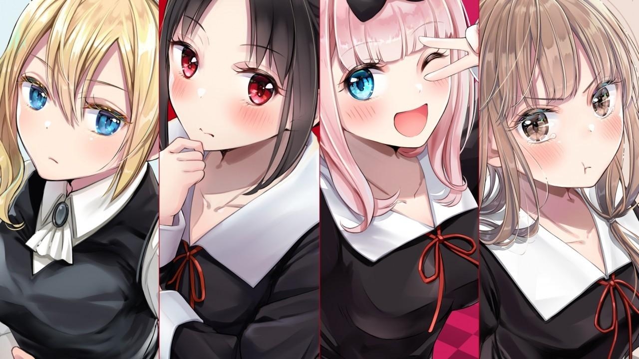 1280x720 Download  Iino Miko, Shinomiya Kaguya, Hayasaka Ai, Fujiwara, Desktop