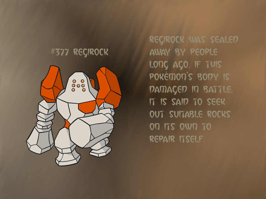 1030x770 Regirock GIMP Wallpaper By Queen Articuno, Desktop