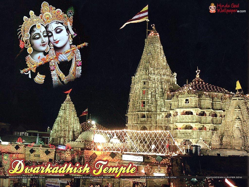 1030x770 Dwarkadheesh Temple Wallpaper Download. Wallpaper, Wallpaper downloads, Temple picture, Desktop