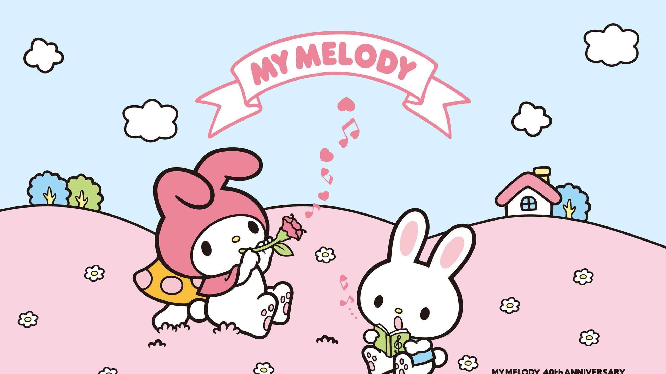 2560x1440 My Melody Kuromi Wallpaper, Desktop