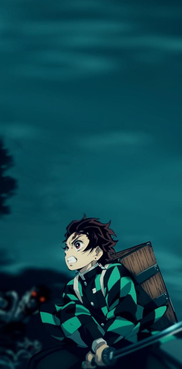 630x1280 Tanjiro Demon Slayer wallpaper by DILAXY. e26c. Anime, Anime kiss, Anime drawings, Phone