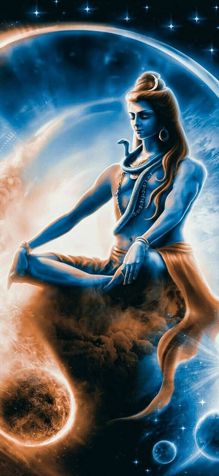 740x1600 Lord Shiva Mobile Wallpaper, Phone