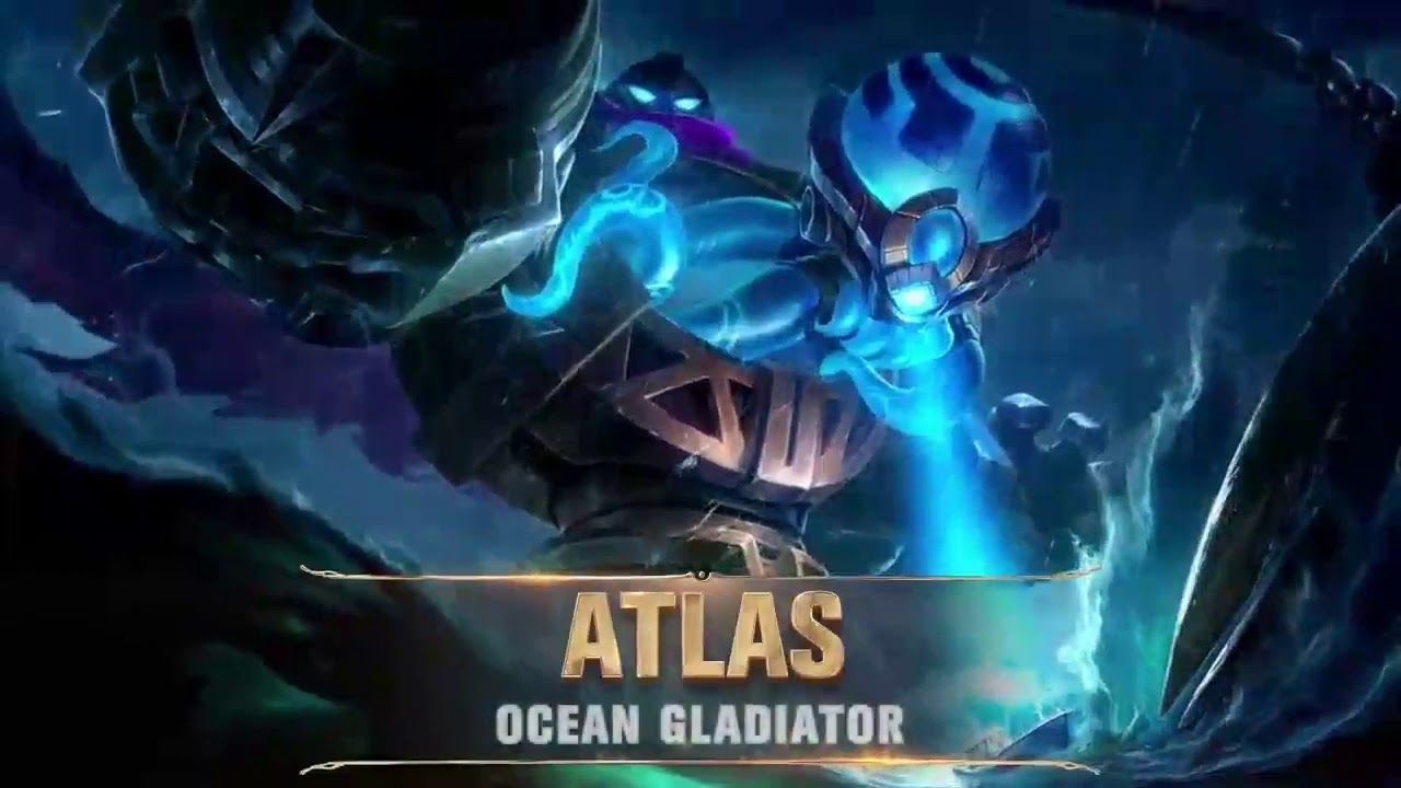 1280x720 atlas the ocean gladiator Mobile Legends Moving Wallpaper / Mobile, Desktop