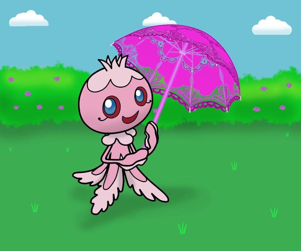 980x820 Frillish with parasol, Desktop