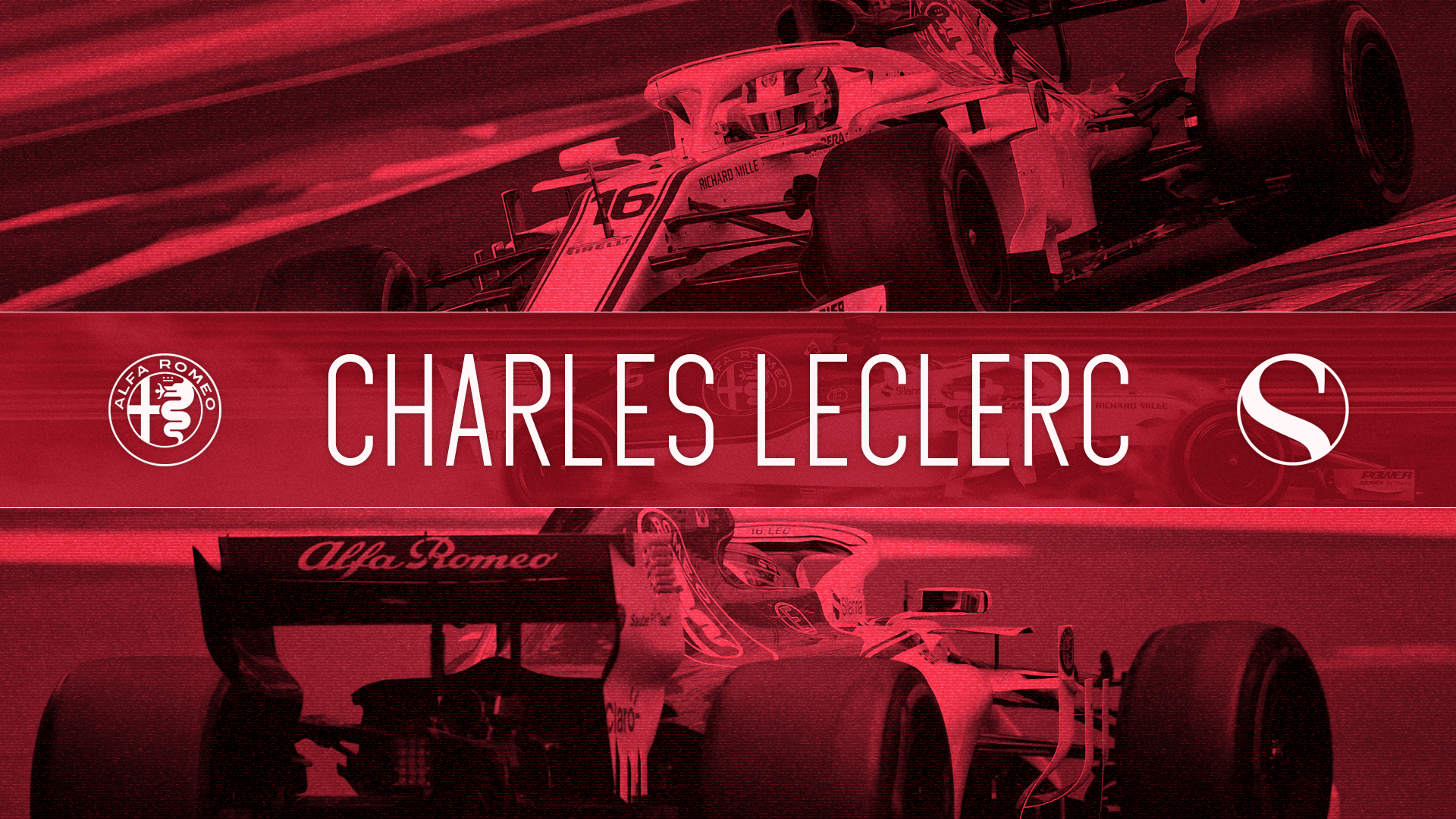 1920x1080 Charles Leclerc desktop wallpaper I made out of boredom. Hopefully not too late for the hypetrain, Desktop