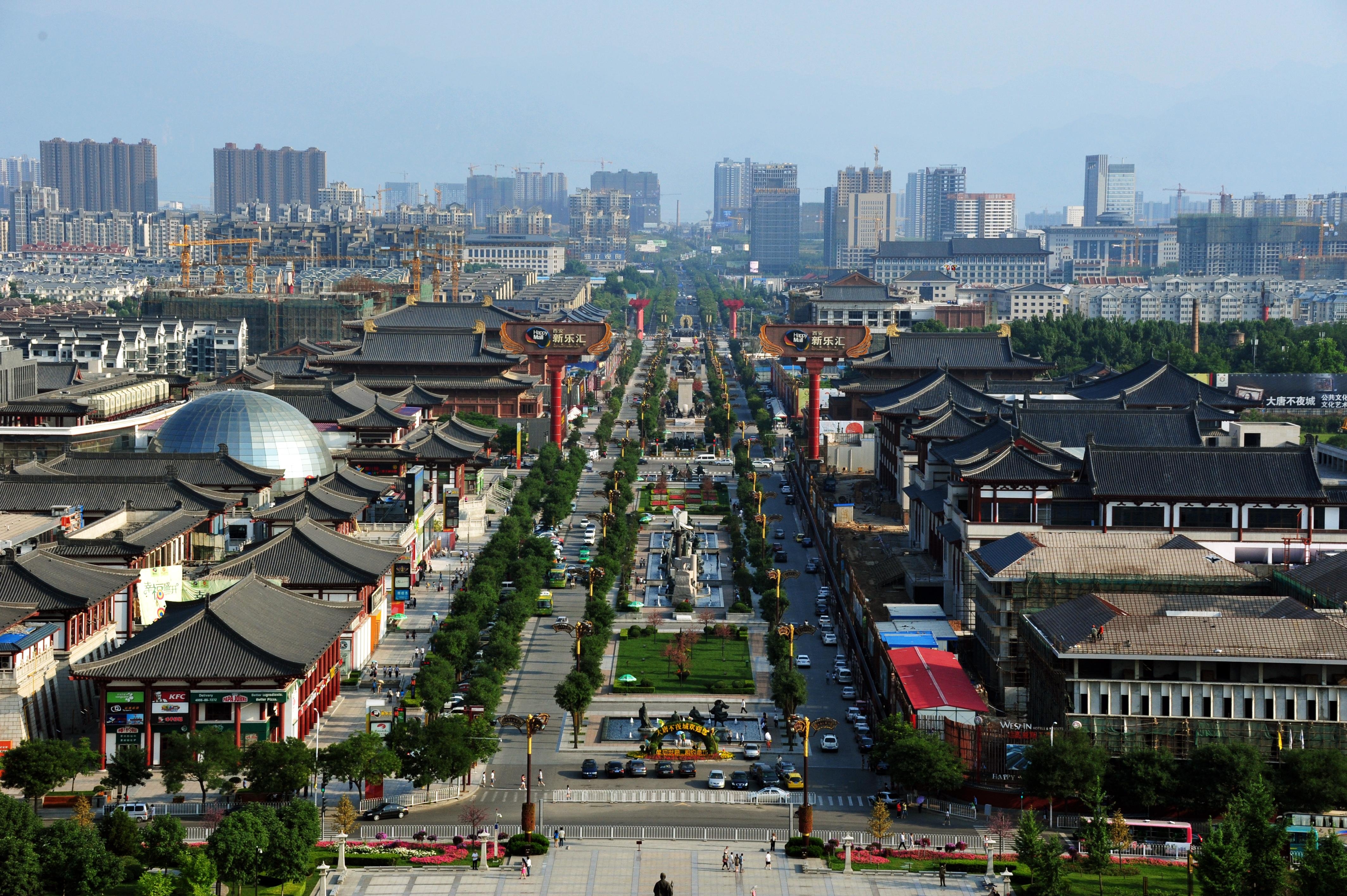 4260x2840 Xi'an Panoramic View 4k Ultra HD Wallpaper. Background Image, Desktop