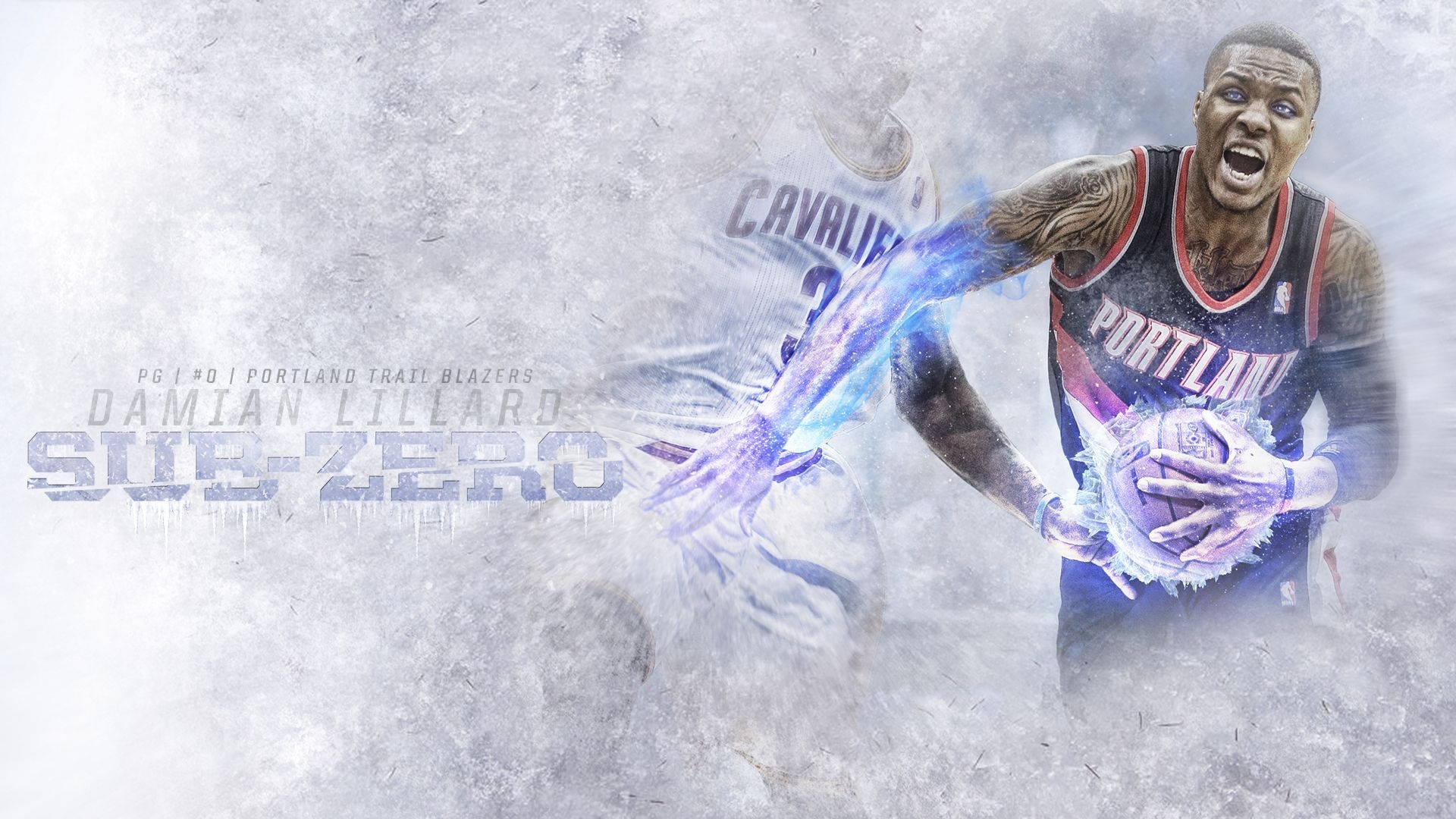 1920x1080 Lillard Sub Zero Wallpaper I Created, Desktop