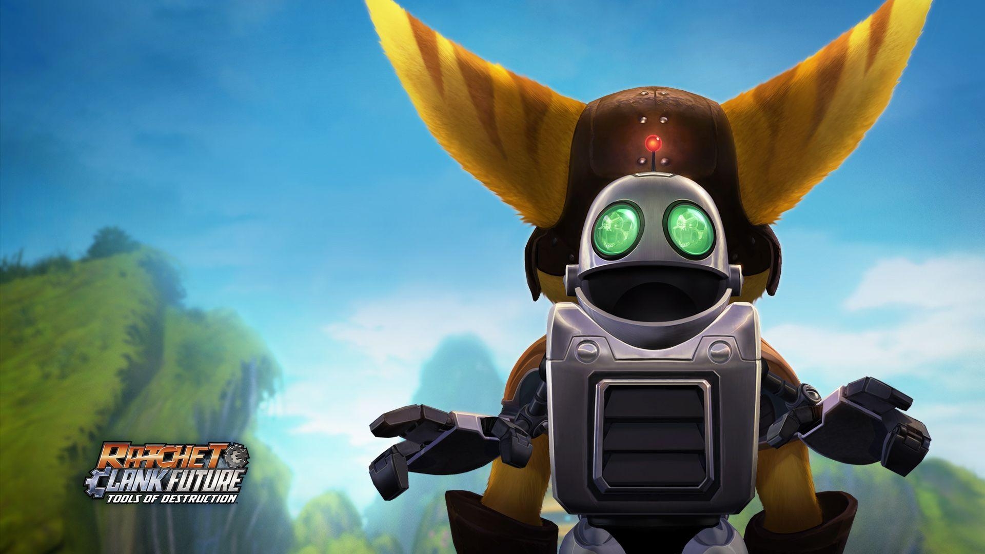 1920x1080 Wallpaper from Ratchet & Clank Future, Tools of Destruction, Desktop