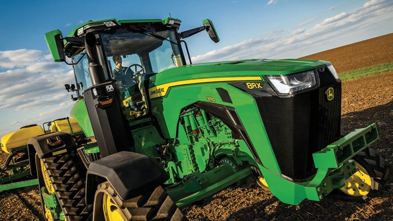 1370x770 8RX 370 Four Track TractorHP. Row Crop Tractors. John Deere US, Desktop