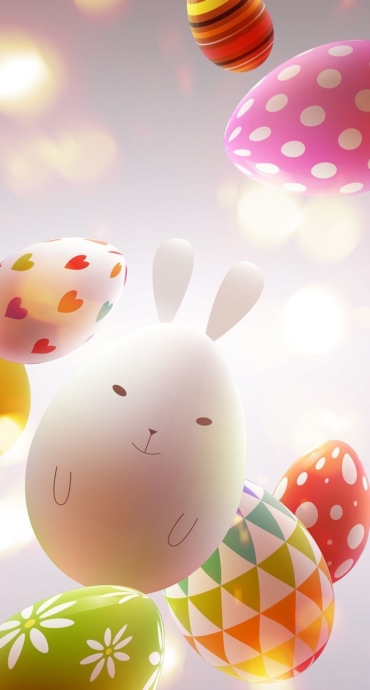 740x1370 Happy Easter Wallpaper 3D Wallpaper Smartphone, Download, Phone