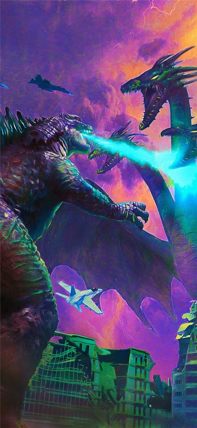 640x1390 Godzilla King Of The Monsters Wallpaper 4k, Phone