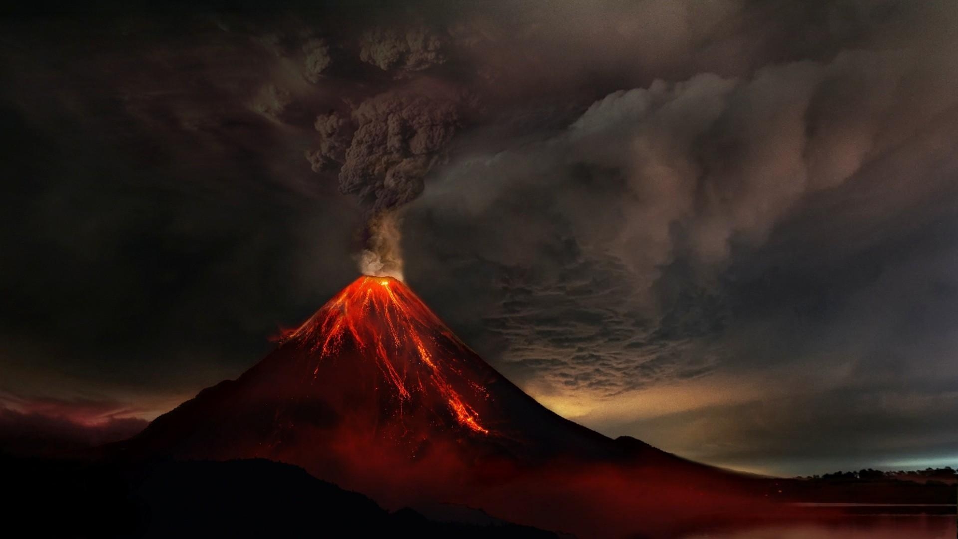 1920x1080 Volcanic Eruption Wallpaper, Desktop