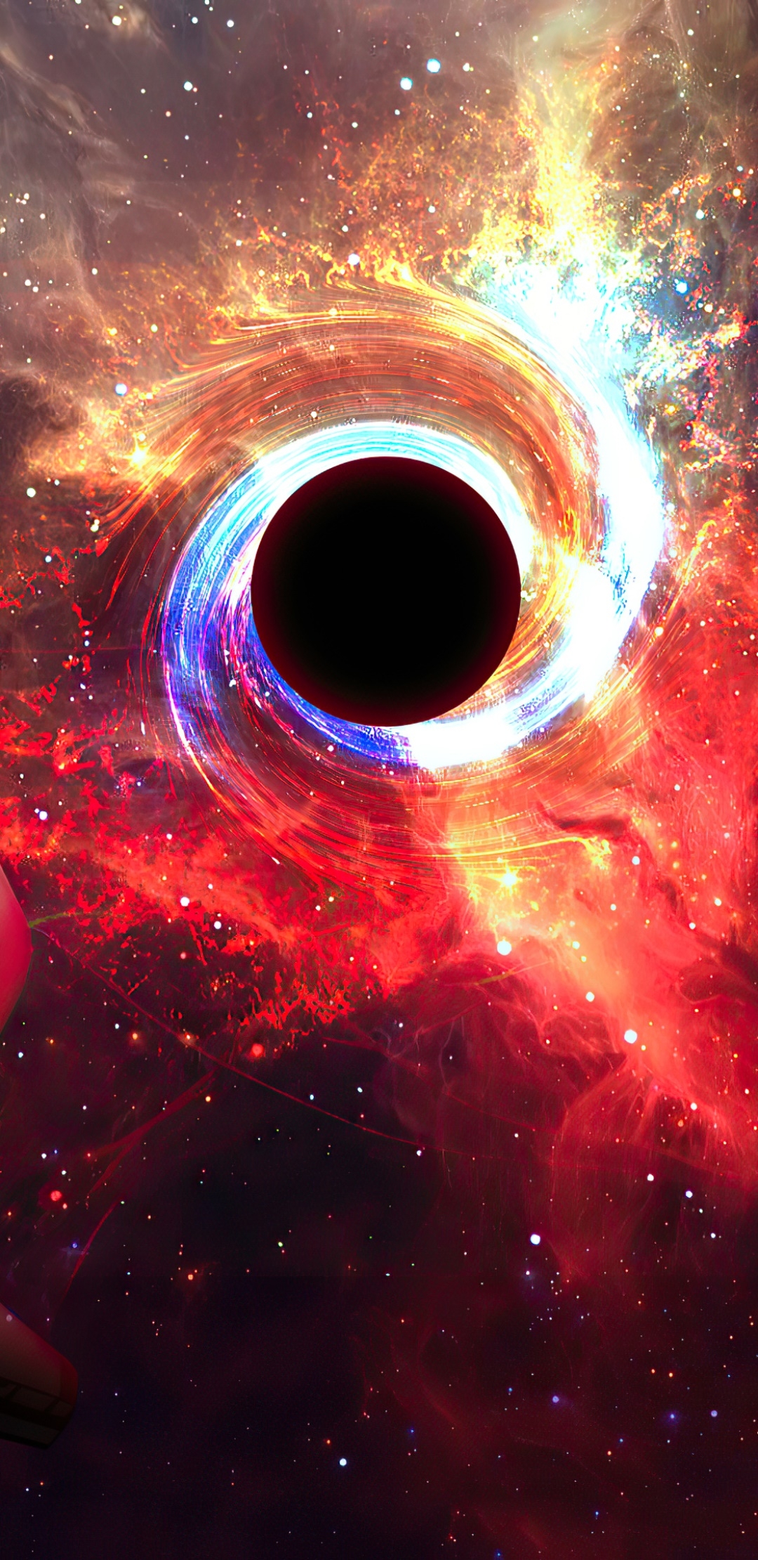 1080x2220 Wallpaper / Sci Fi Black Hole Phone Wallpaper, Space,  free download, Phone