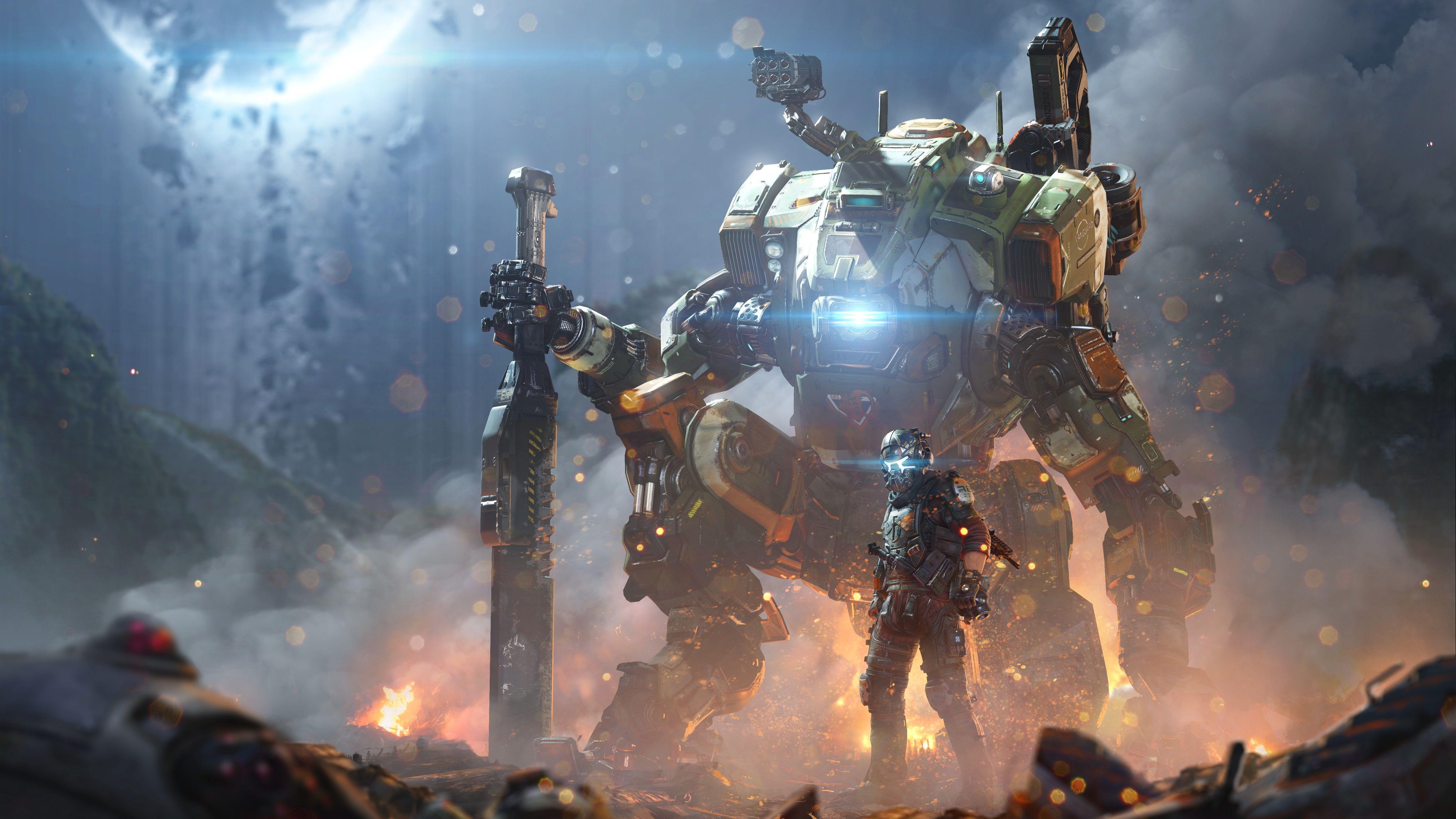 5490x3090 Titanfall 2 HD Wallpaper, Desktop