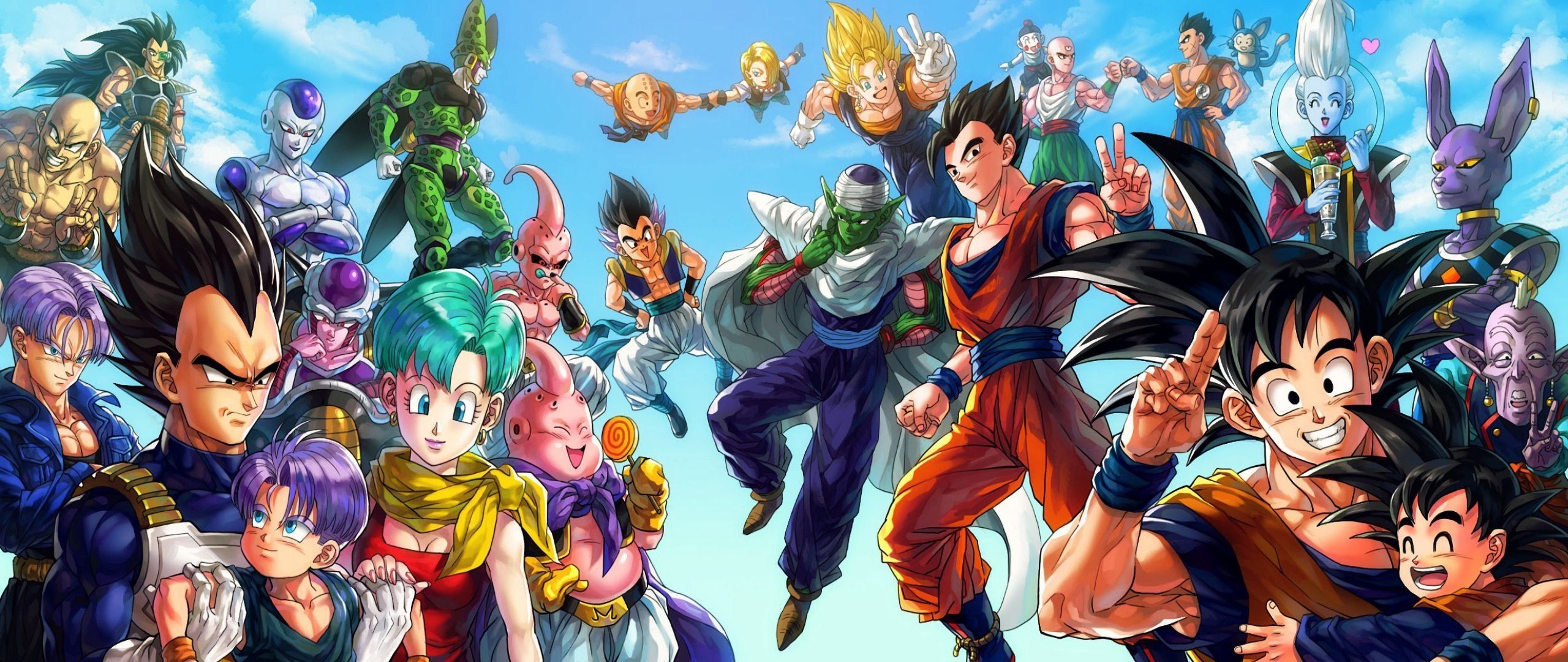 2560x1080 Dragon Ball Desktop Wallpaper HD, Dual Screen