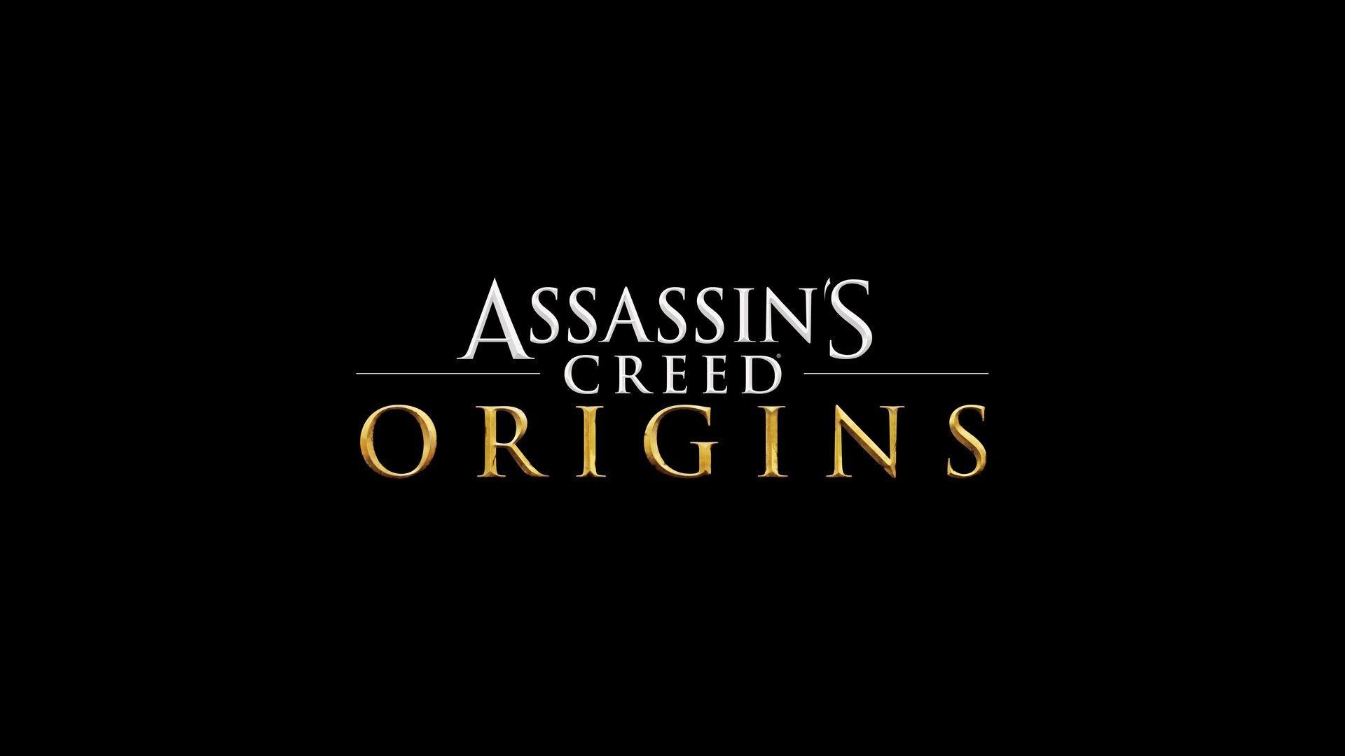 1920x1080 Assassins Creed Origins Game Logo Wallpaper, Desktop