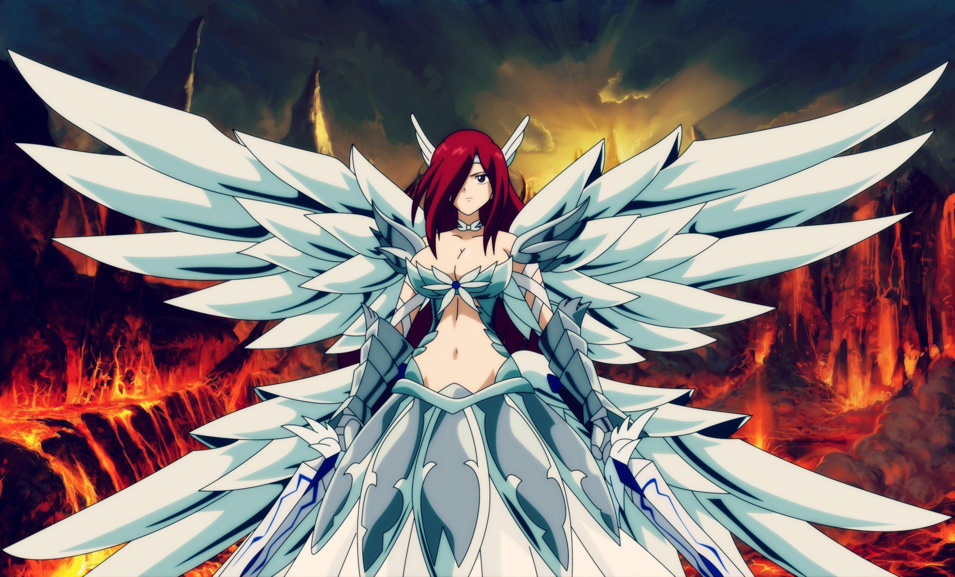 3040x1840 Erza Scarlet HD Wallpaper and Background Image, Desktop