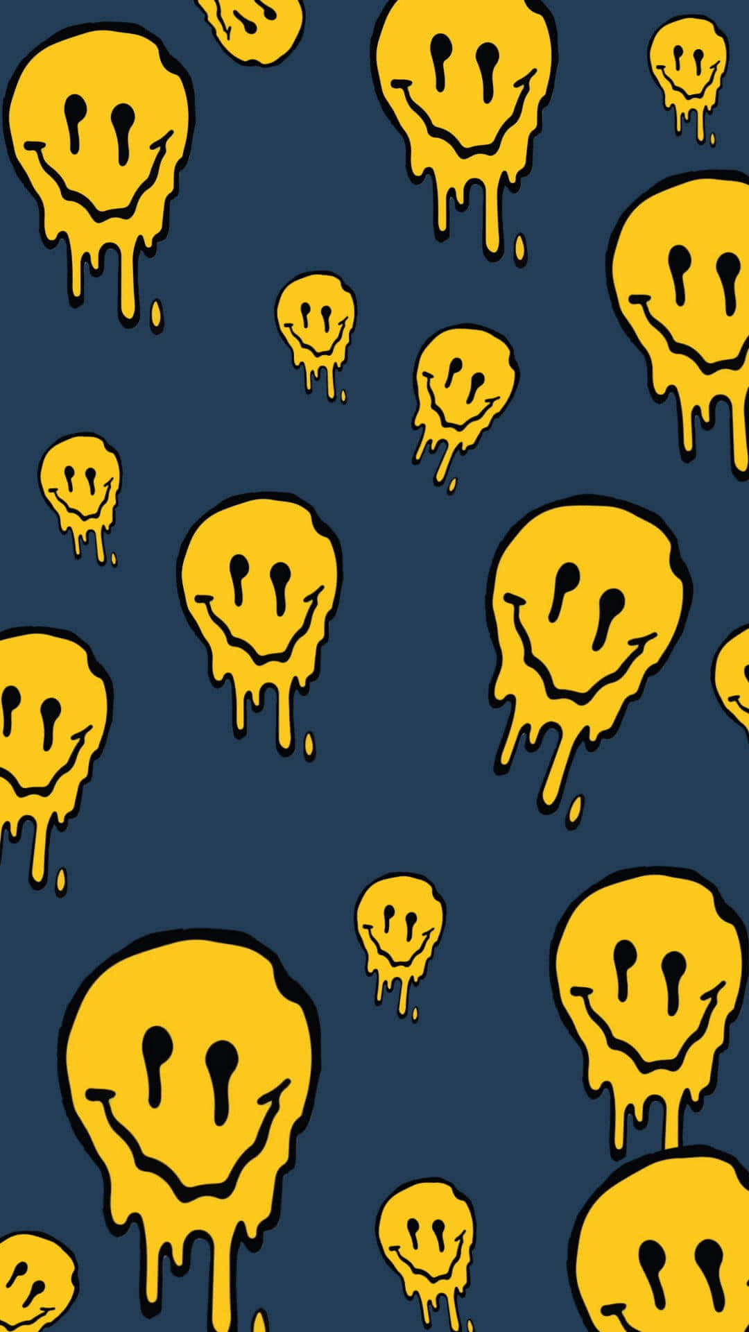 1080x1920 Download Yellow And Blue Pattern, Phone