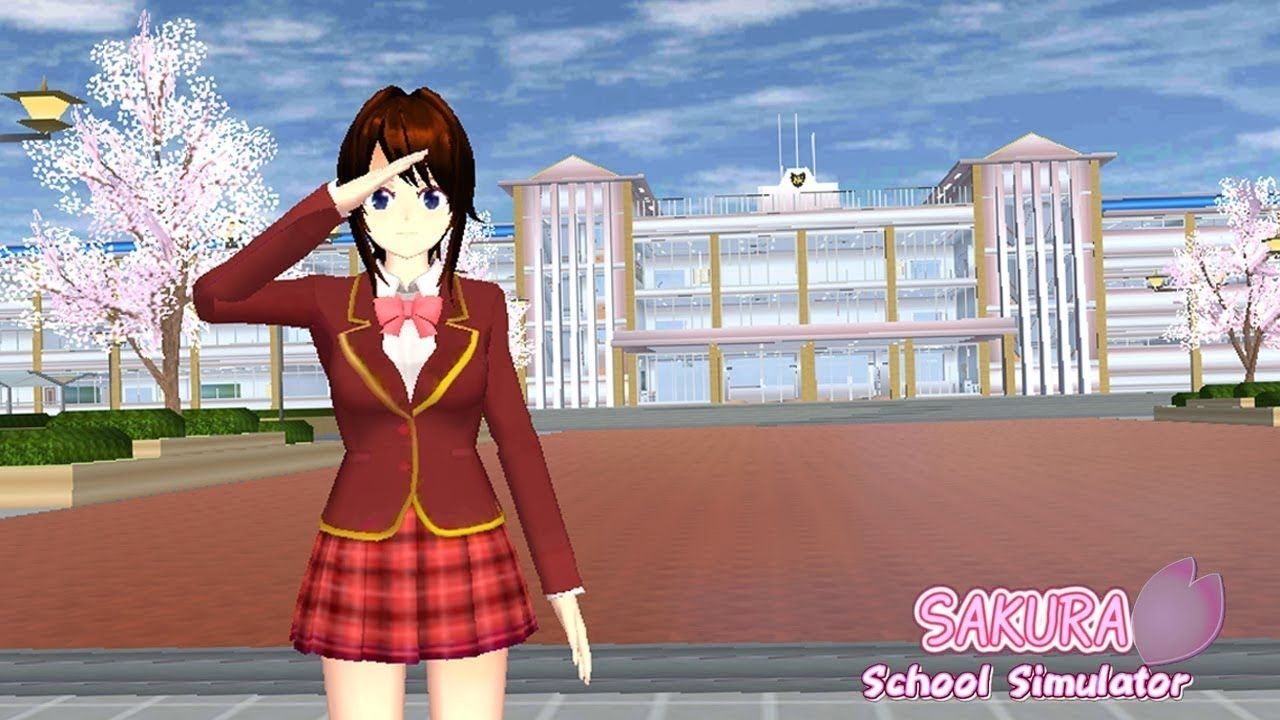 1280x720 SAKURA School Simulator. Sakura, Japanese high school, Dancers outfit, Desktop