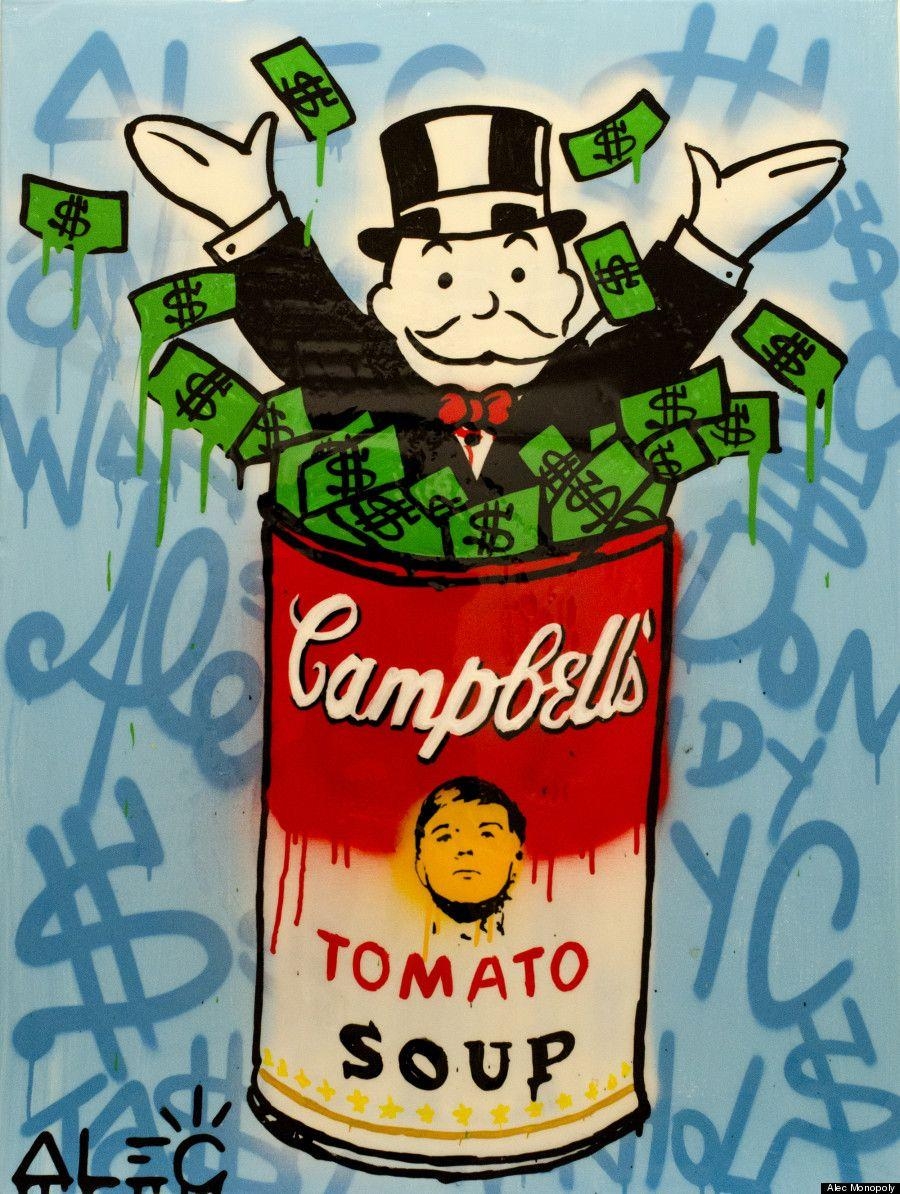 900x1200 Alec Monopoly Interview: American Street Artist Takes On 'Extreme Capitalism'. HuffPost UK Entertainment, Phone