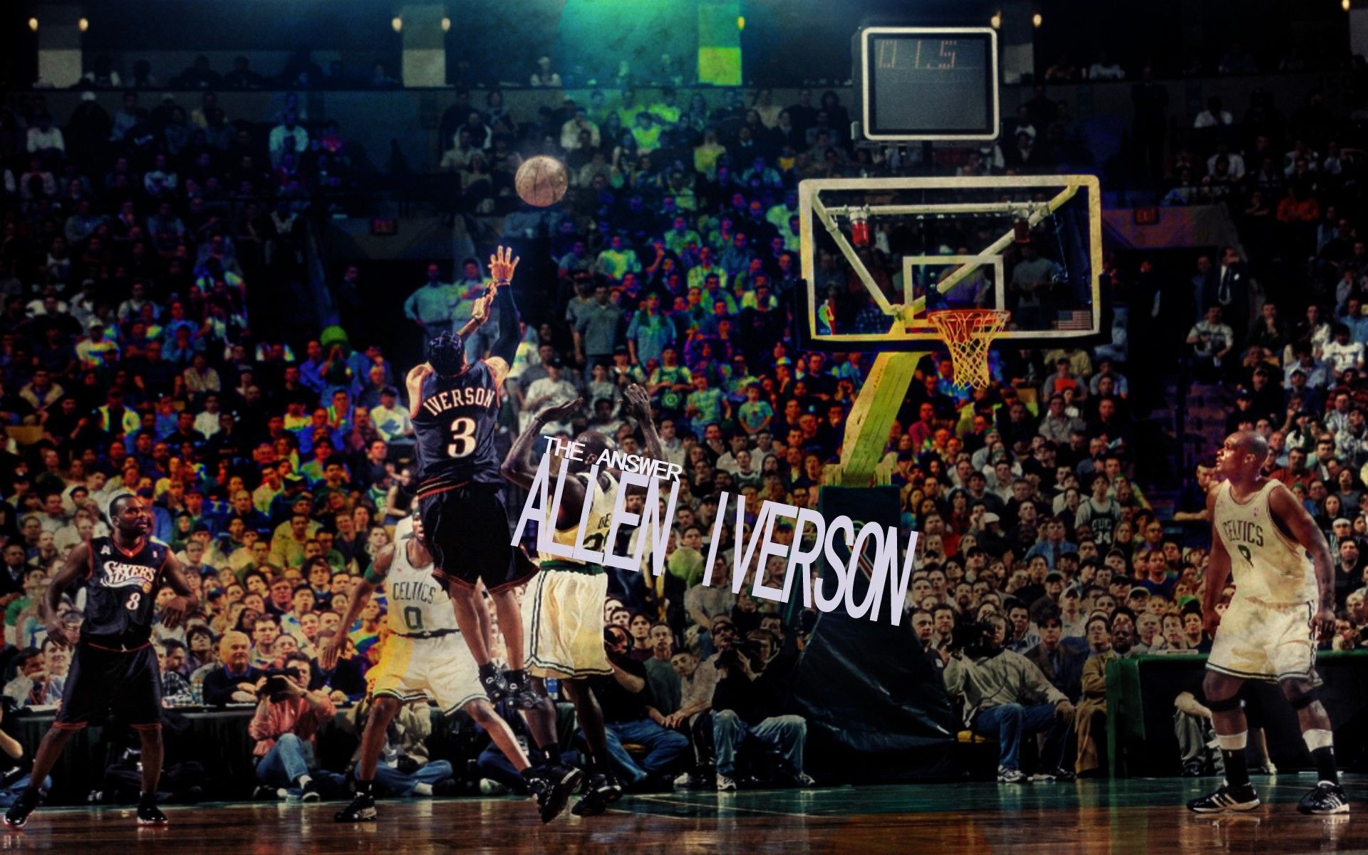 1920x1200 Desktop Allen Iverson Wallpaper HD Background Photo Apple Tablet, Desktop