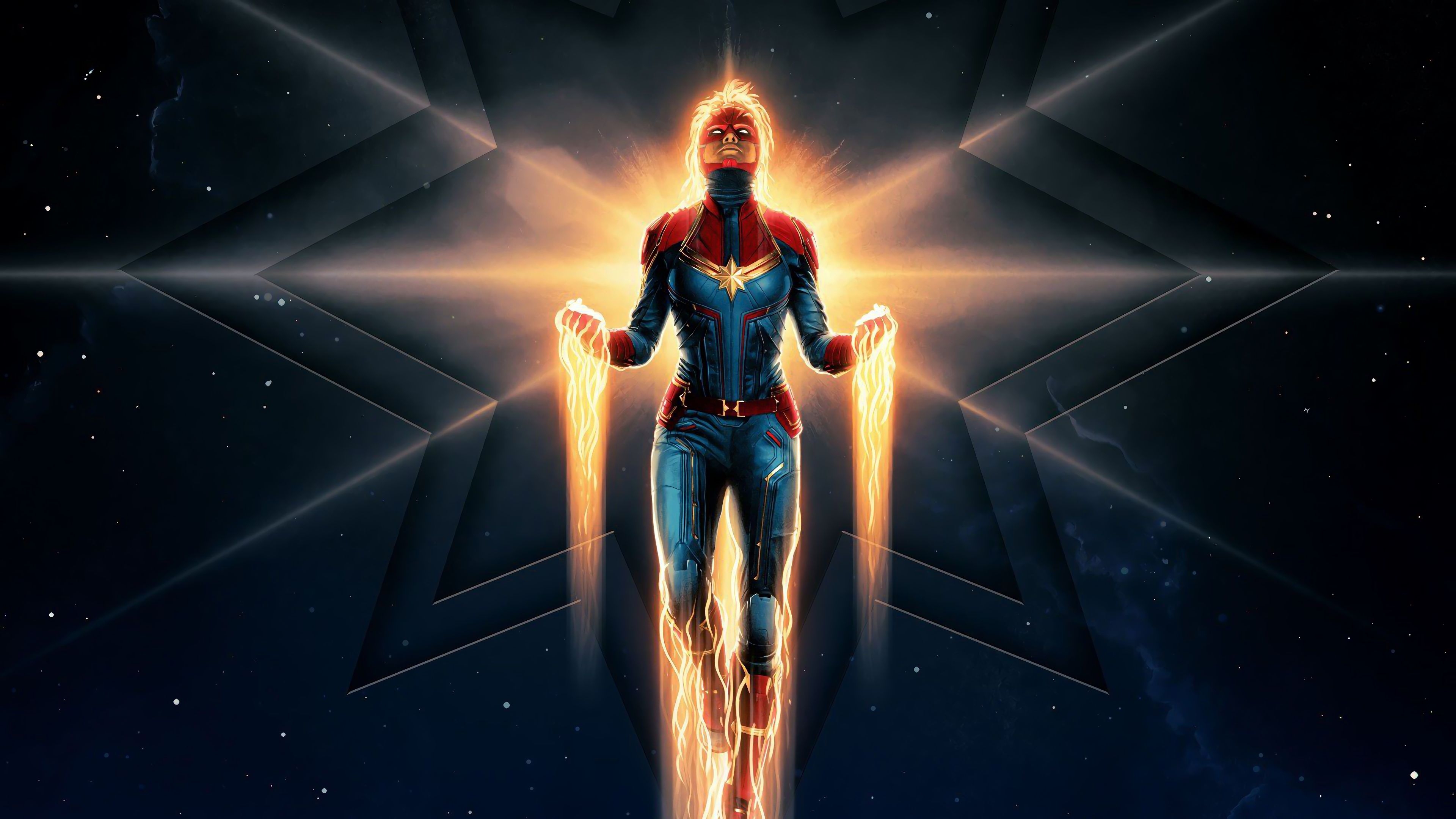 3840x2160 Captain Marvel Wallpaper 4k Ultra HD, Desktop