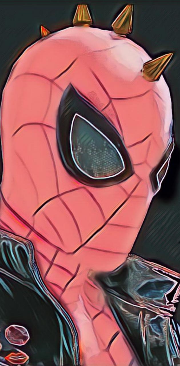 630x1280 Spider Punk Wallpaper, Phone