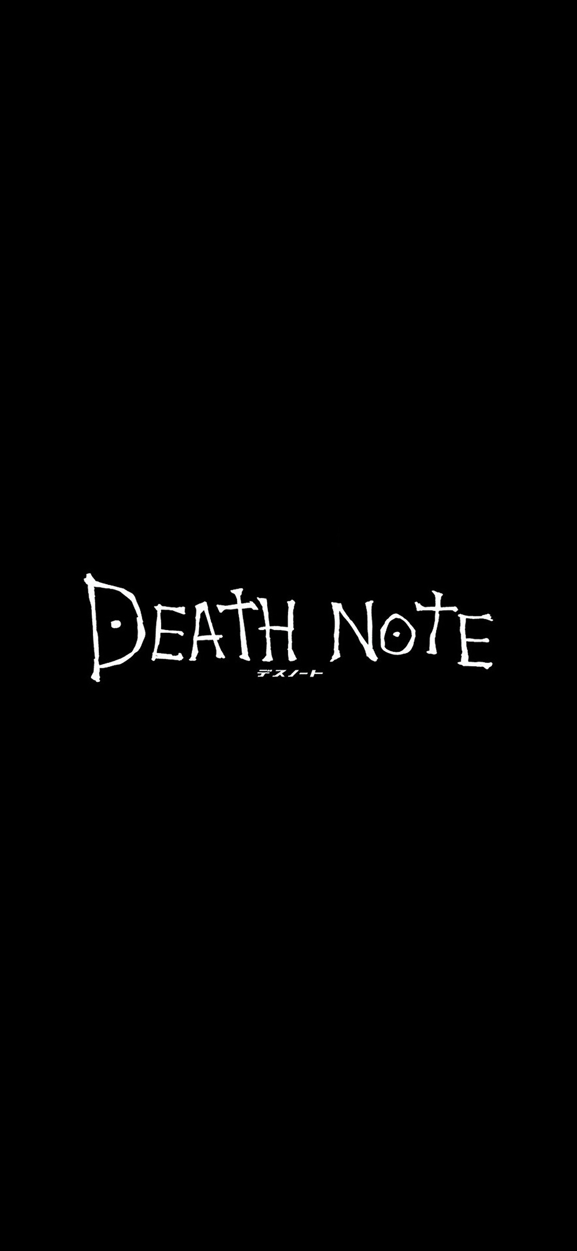 1130x2440 wallpaper death note cartoon illust minimal, Phone