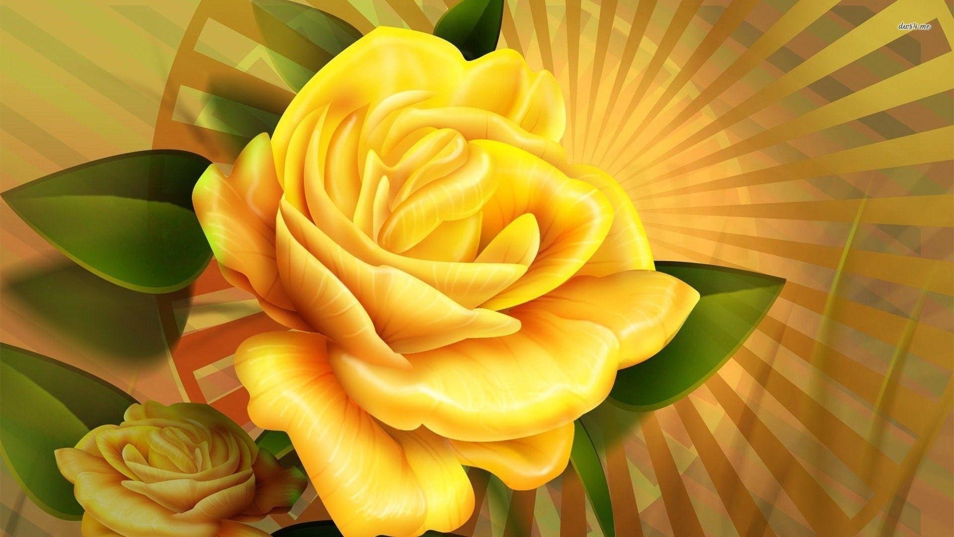 1920x1080 Bunch Of Yellow Roses Wallpaper, Desktop