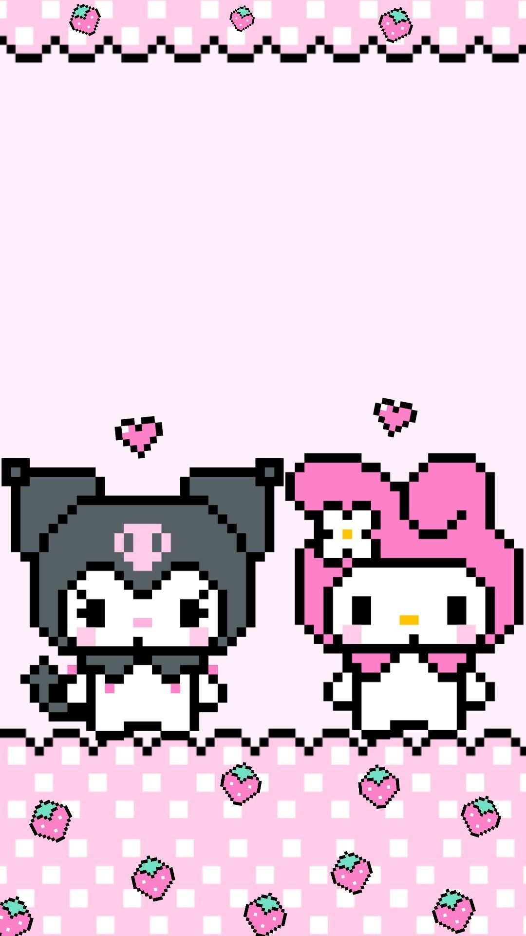 1080x1920 My Melody Kuromi Wallpaper Free My Melody Kuromi Background, Phone