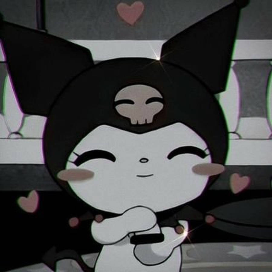 900x900 Download Emo Hello Kitty Kuromi Pfp Wallpaper, Phone