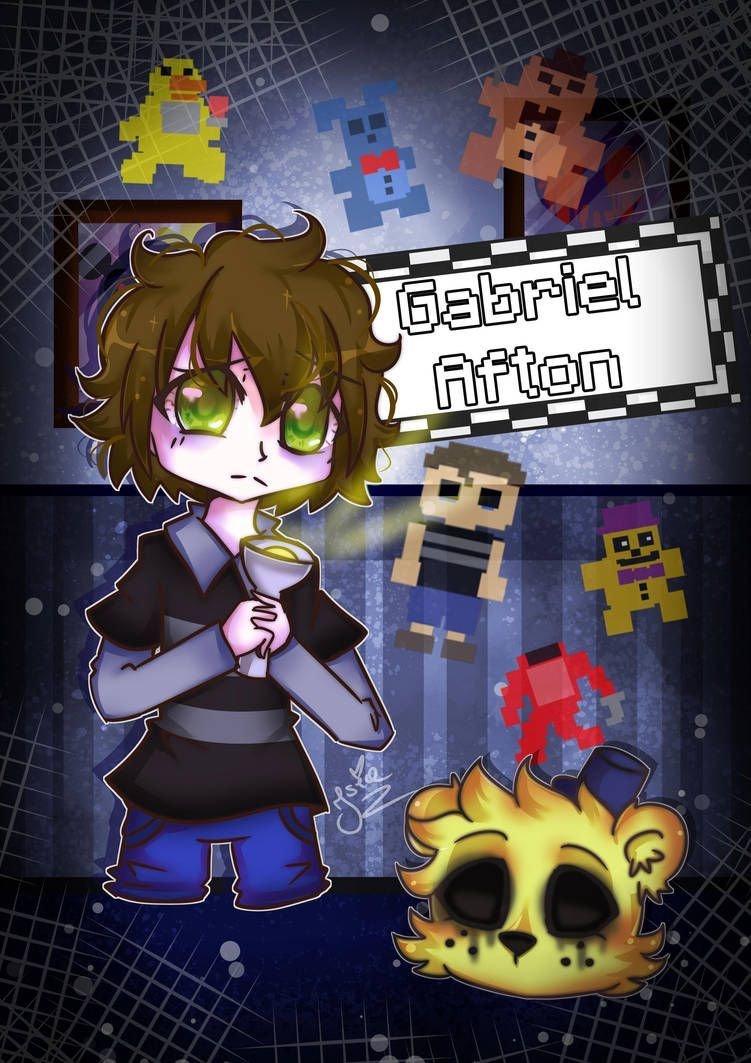 760x1070 Gabriel Afton - [ FNAF ] Afton Family (3 5) By Isia7. Fnaf Wallpaper, Anime Fnaf, Fnaf Funny, Phone