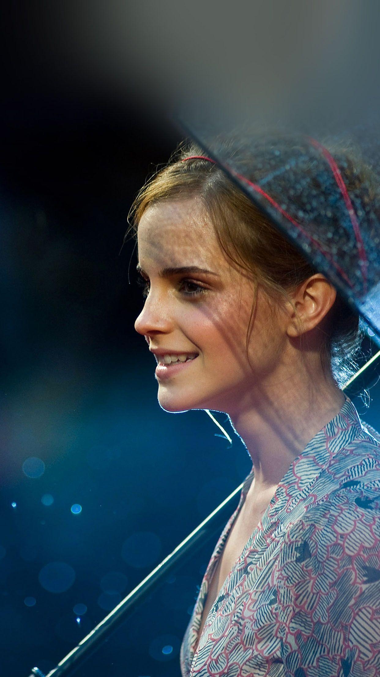 1250x2210 iPhoneXpapers emma watson in rain girl film face, Phone