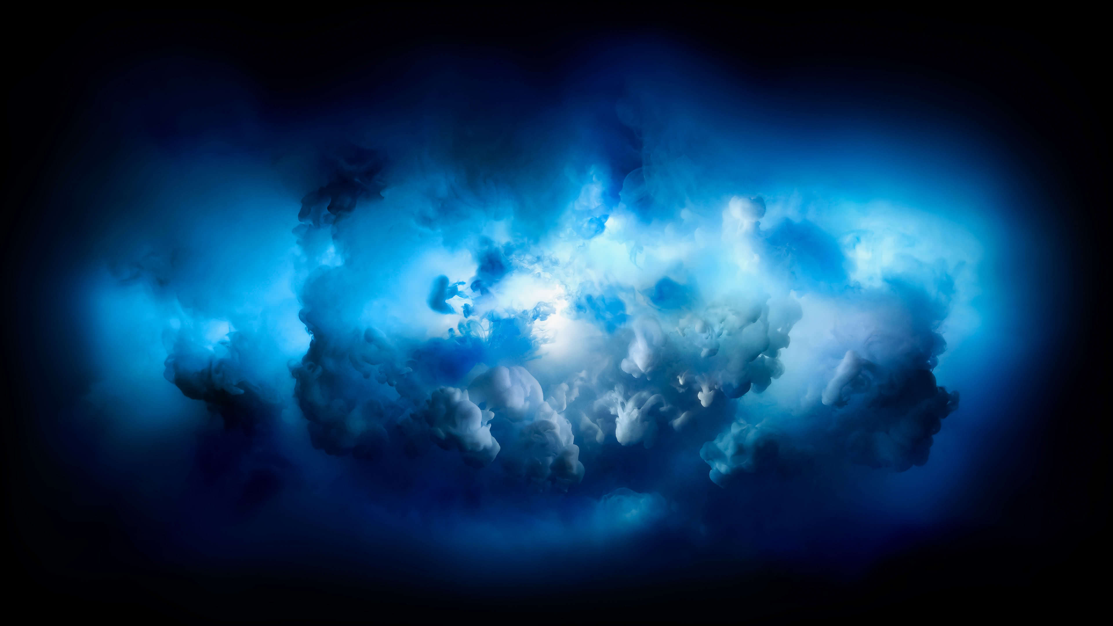 3840x2160 Mac OSX Blue Clouds Background UHD 4K Wallpaper, Desktop