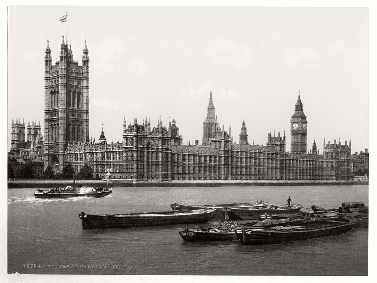 1200x910 Historic B&W photo of London, England (19th Century). MONOVISIONS & White Photography Magazine, Desktop