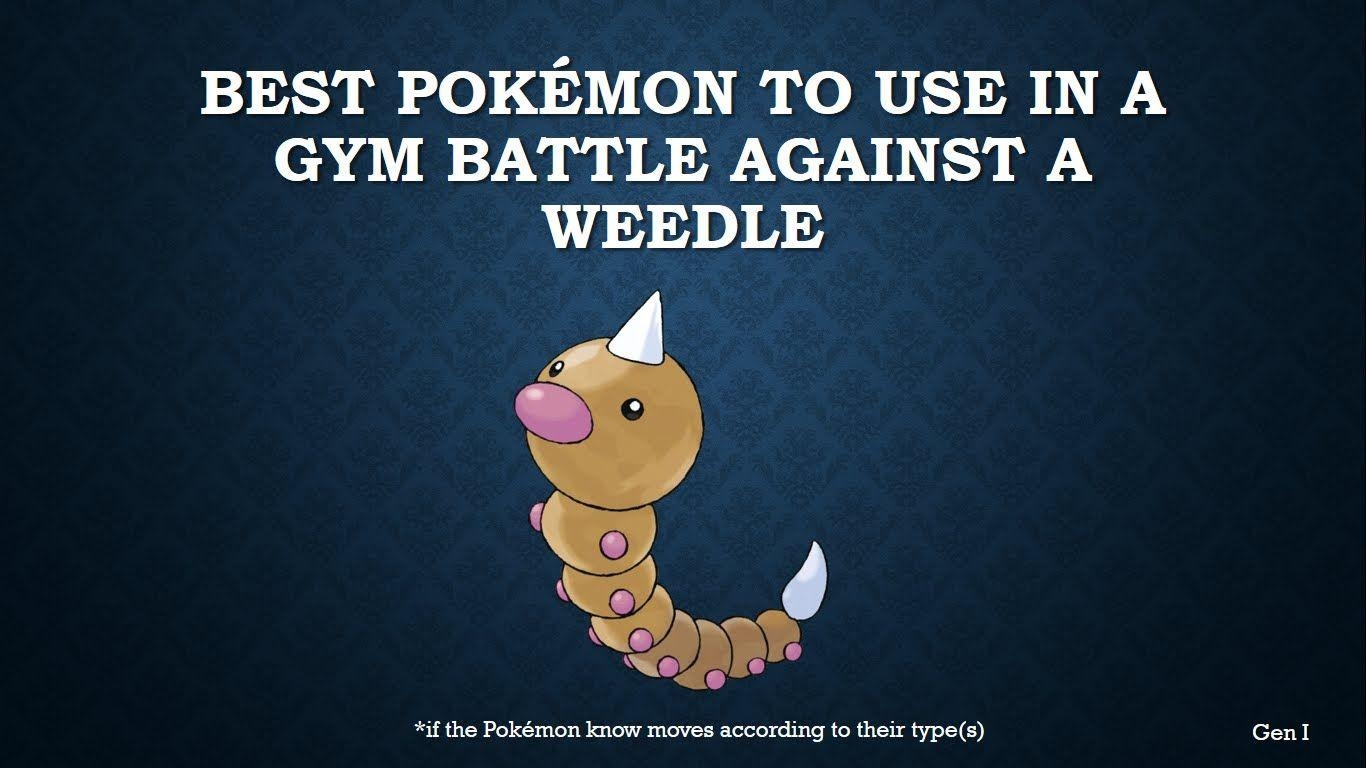 1370x770 The best Pokémon to use in a gym battle against Weedle, Desktop